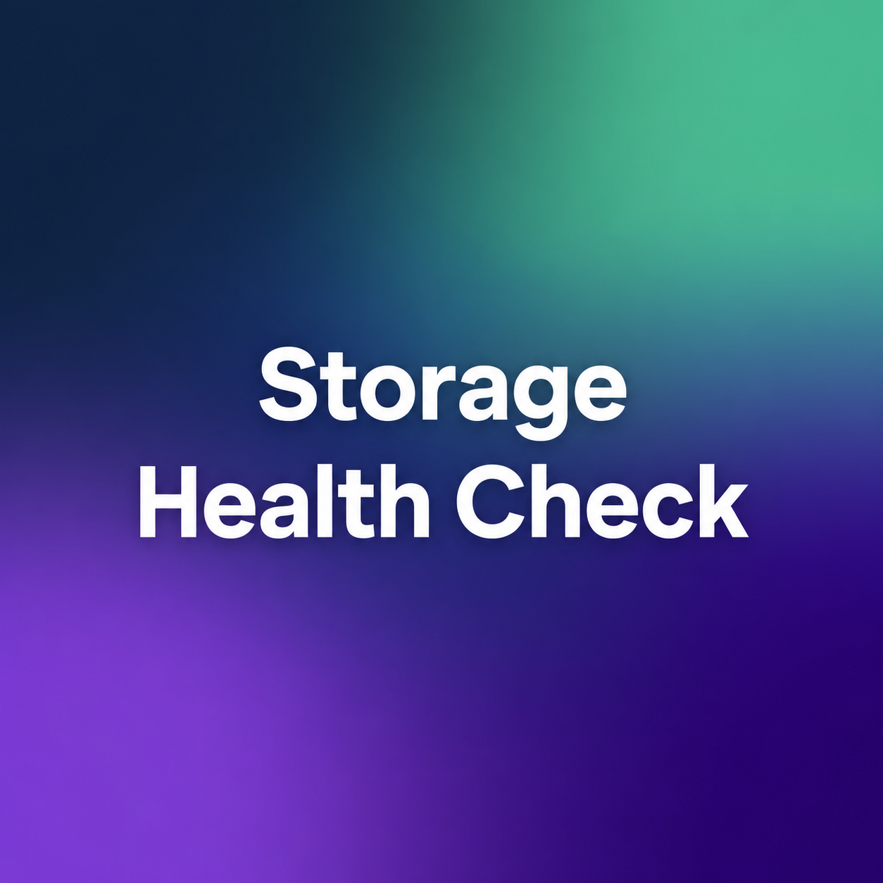 Ilustración de health check de almacenamiento en ONTAP
